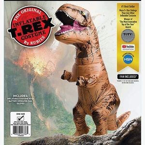 Inflatable Tyrannosaurus Rex Costume